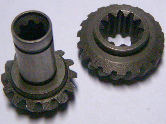 Зубчатая пара под вал 7 шлицов