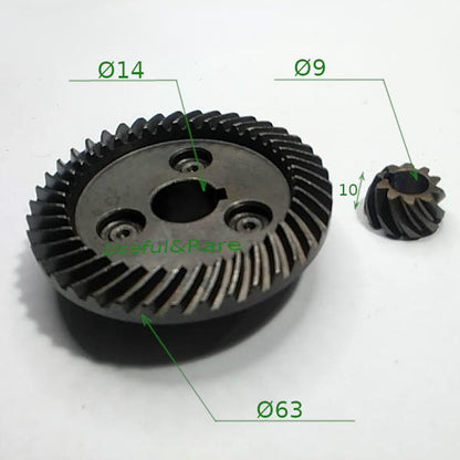Craft CAG-180/1900 angle grinder gears pair d64*14 h10*d9 key