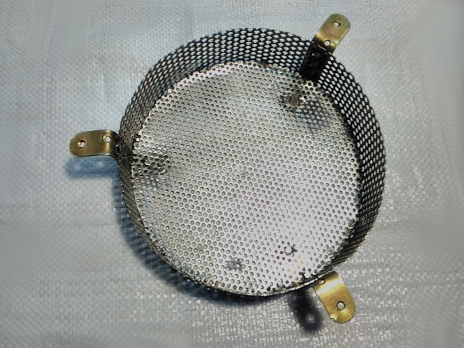 Round mesh sieve d190 h45 d2.5-5 for corn crusher