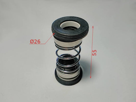 Fecal pump mechanical seal 208-12 on shaft 12 mm