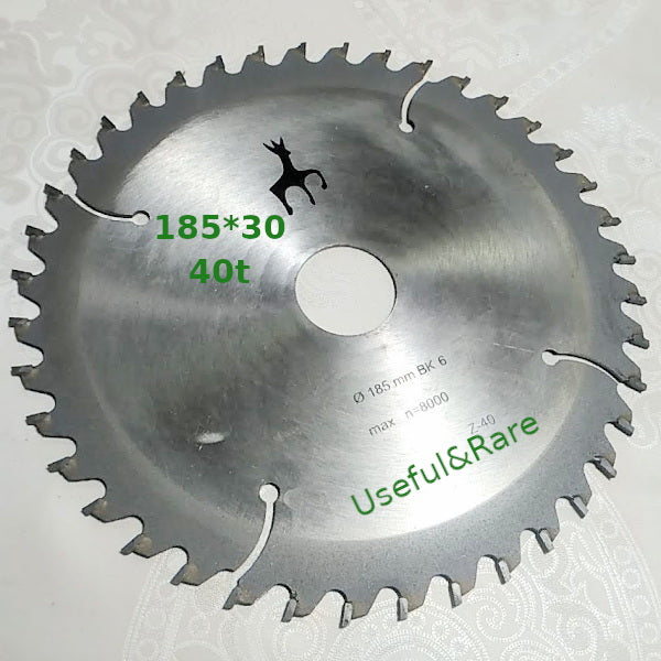 Carbide tipped cutting disc 30*185 h2.5 t40 tool steel