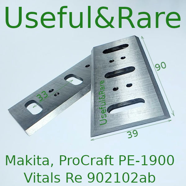 Makita Electric planer blades 39*90*3 mm