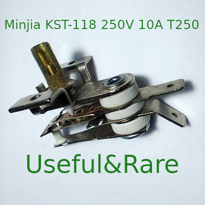 Bimetallic thermostat Minjia KST-118 250V 10A T250