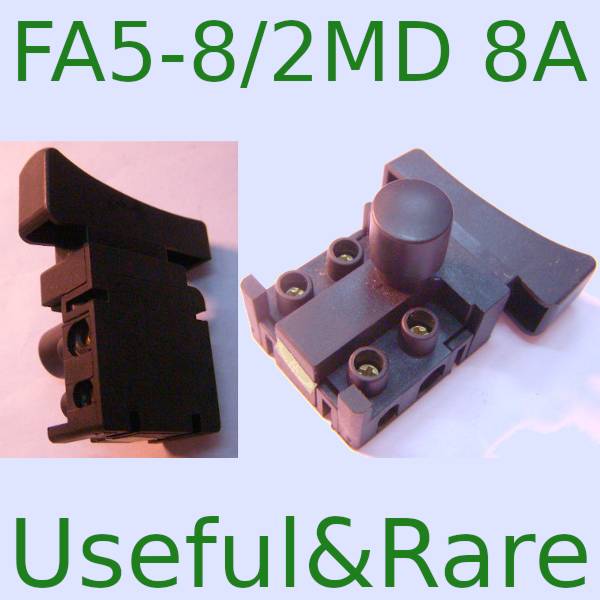 Polishing machine Starter trigger switch button FA5-8 / 2MD 8A