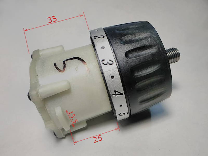 4-screw electric wired screwdriver gearbox