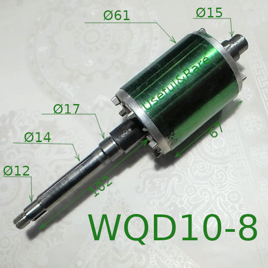 Fecal Drainage pump WQD 10-8 Rotor L218-65 d61