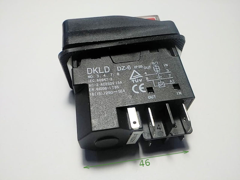 Sealed DKLD DZ-6 16(15)A manual operation 5 pin trigger switch