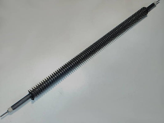 Ribbed air heater 1.5-2.5 kW L62-68 thread pins 4 mm