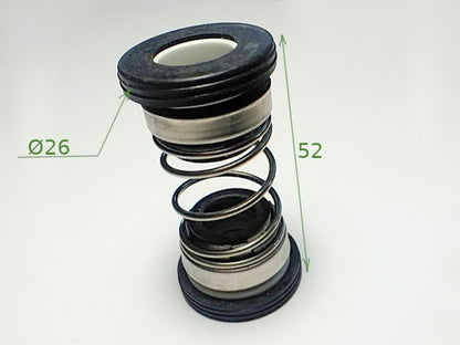 Fecal pump mechanical seal 208-12 on shaft 12 mm