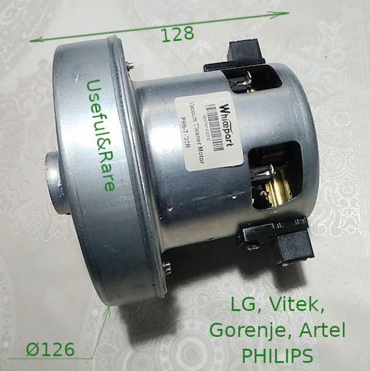 LG, Vitek, Gorenje vacuum cleaner electric motor h128*d126 2300W