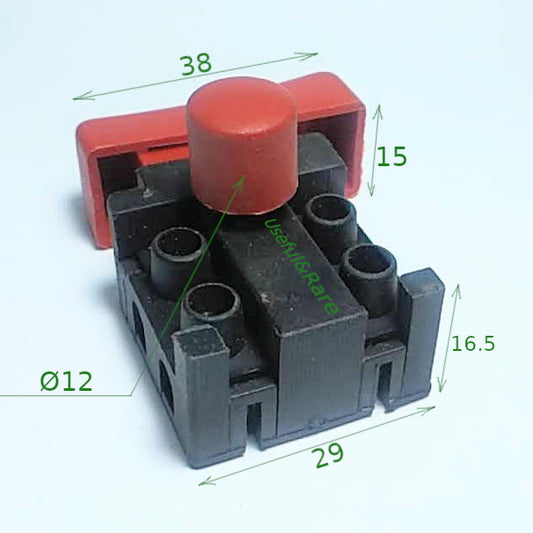Stern AG 180L Angle grinder manual operation DPST trigger FA 337 FA4--6/2MB7 15*38