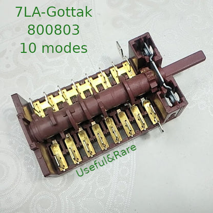 10 position oven selector switch 7LA-Gottak 800803