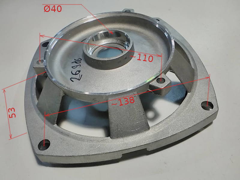 JSWm10/15M/X pump central support flange 6203 (180203) bearing