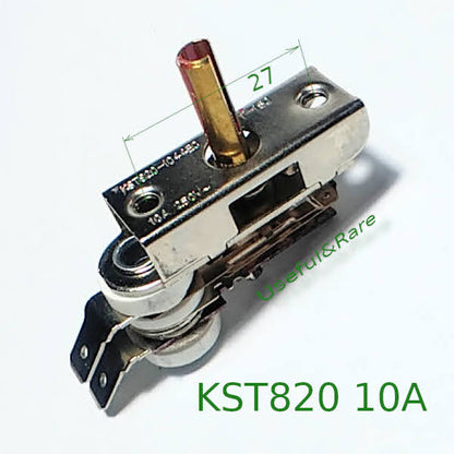 Bimetallic 2-pin thermostat KST820-1044EC 10А T150