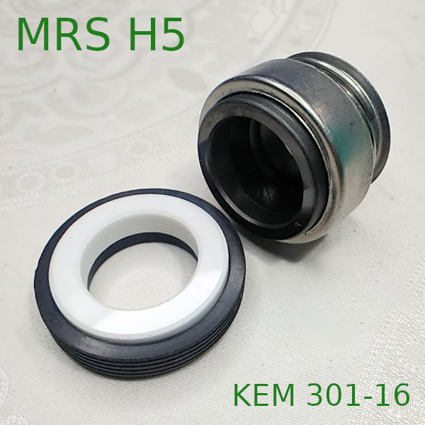MRS H5 pump mechanical seal 301-16 d30 shaft 16