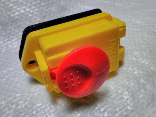 Power red button DKLD DZ-6 IP55 15A manual trigger switch 5 pins