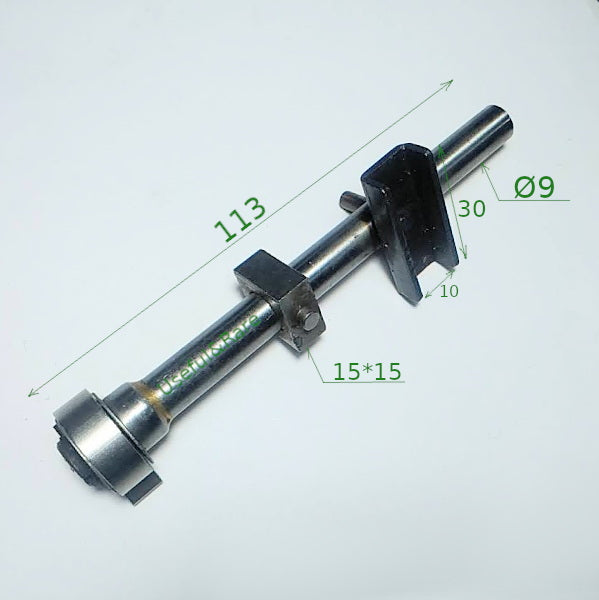 Craft-Tec Jigsaw lifting rod d9 L113 w10 with auto-clamp