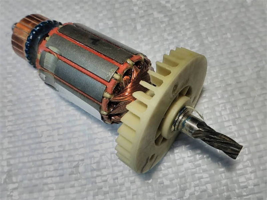 Electric drill motor armature L100-131 d35 t5