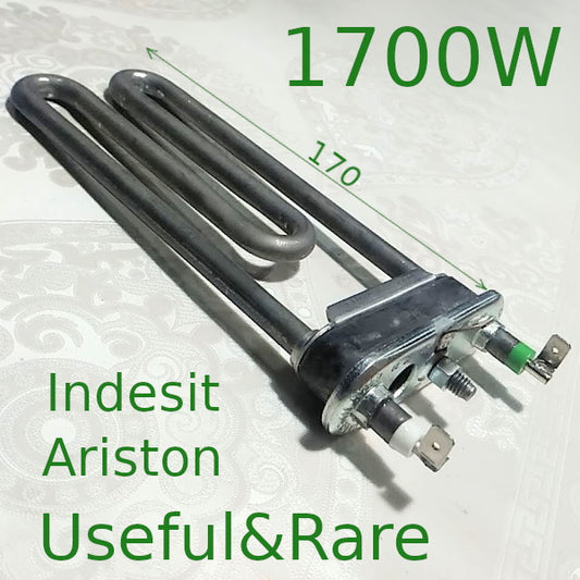 Ariston Indesit washing machine heating element 1700W 170 mm