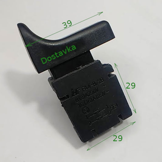 Grinder manual operation DPST trigger switch FA4-8/2B 8A-250V