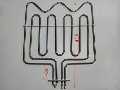 Electrolux Beko oven double-circuit heating element 31*34 2000+1500 W