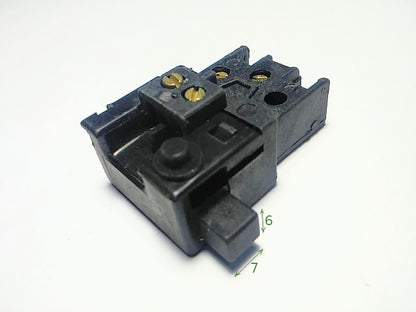 Electric chain saw manual trigger switch FA2-10/1W2 8A 41*23*26
