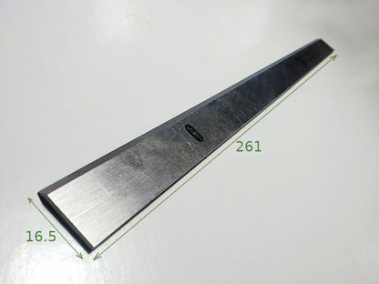 Electric jointer, woodworking machine blade 16.5*261*2 mm