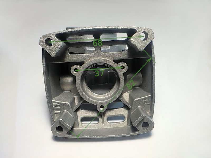 BlauCraft 180 1200W angle grinder gearbox housing