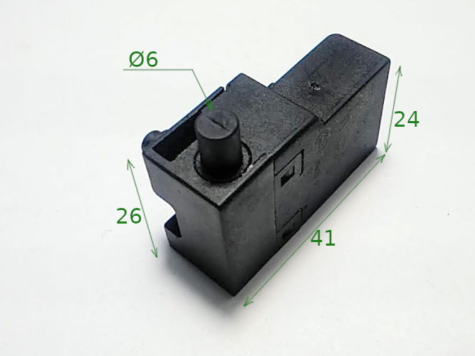 Electric chain saw manual trigger switch ZLB KR1040 12A 26*41*20