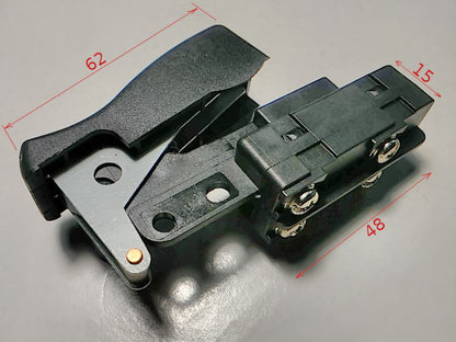 Angle grinder manual lock trigger switch 48*22