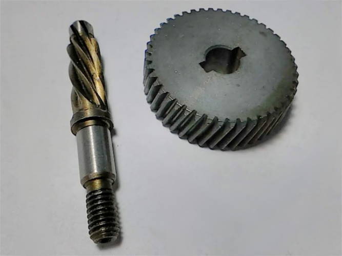 Belt sander gears pair d8*36.5 L53 t7