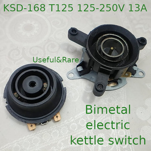 Electric kettle bimetallic thermostat KSD-168 T125 125-250V 13A w57-37
