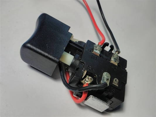 Screwdriver manual operation trigger switch Jlevel FA021A-63 7.2~24V DC16A 15*28