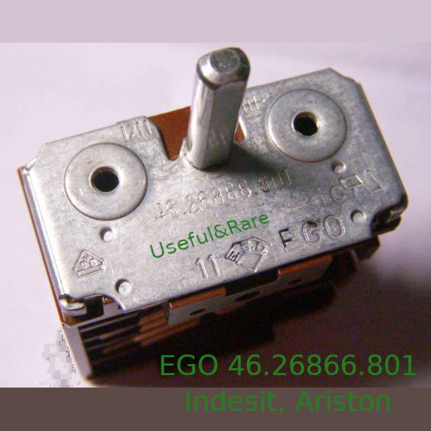 6-position Ardo Indesit Oven Selector Switch EGO 46.26866.801 C00022195