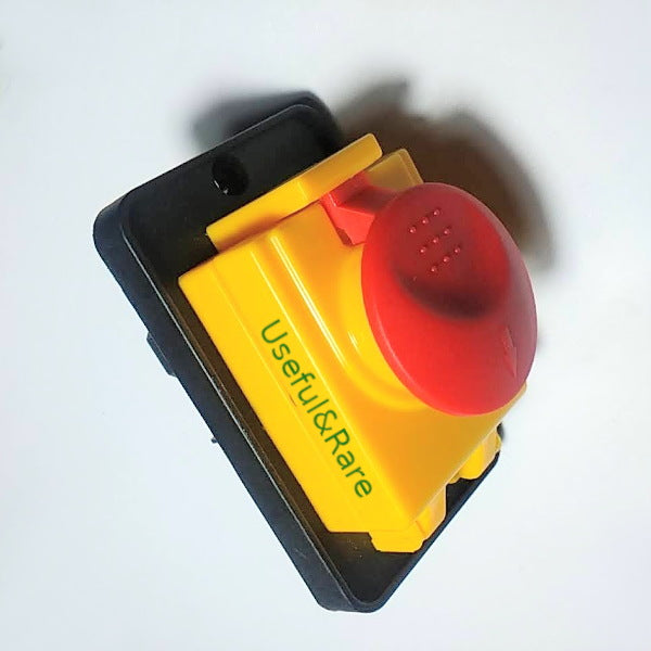 Power red button DKLD DZ-6-2 15A manual trigger switch 4 pins 56*88 platform