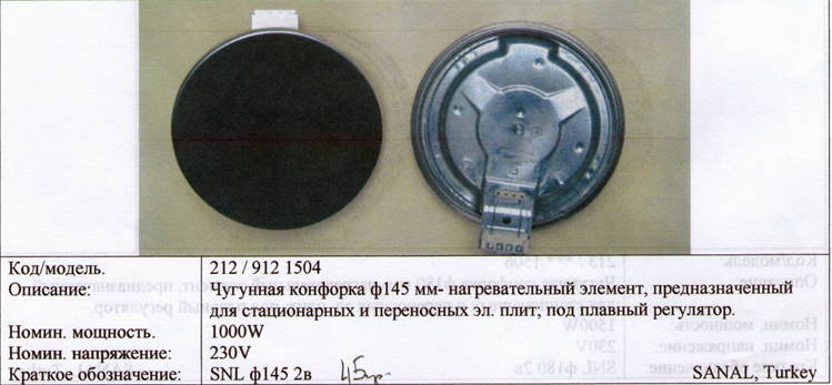 ∅145 мм 1кВт под плавный регулятор