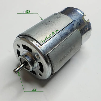 Rechargeable wireless screwdriver electric motor 18V d38*3