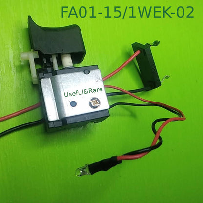 Screwdriver manual operation trigger switch FA01-15/1WEK-02 Li-Ion 21*30 17*27