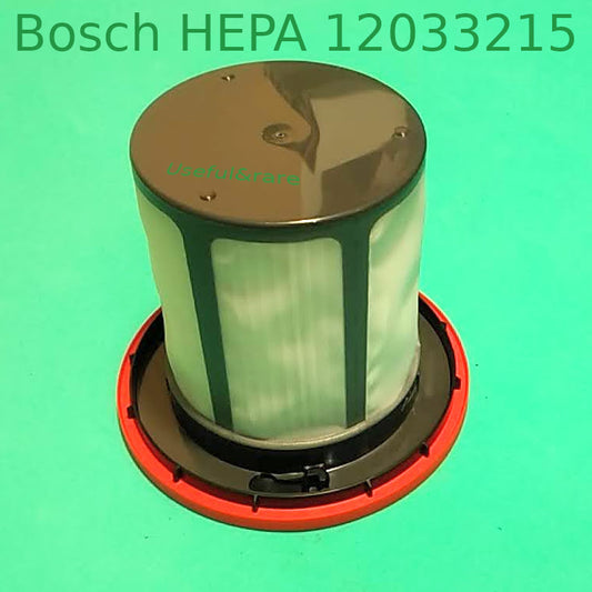 Bosch cordless vacuum cleaner Filter container HEPA + mesh 12033215