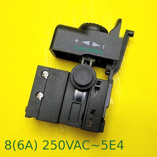 Electric Drill Manual Operation Switch ZLB KR9 8(6)A 250VAC~5E4 (38*20)