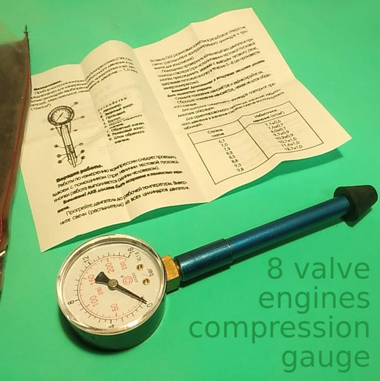 8 valve car engines manual operation compression gauge
