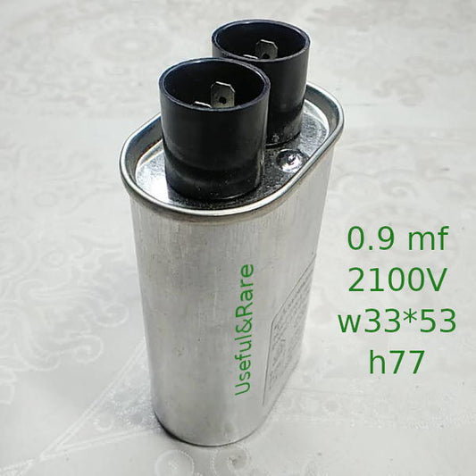 Microwave oven metal high voltage capacitor 2100V 0.90 mkF 2+2 pin