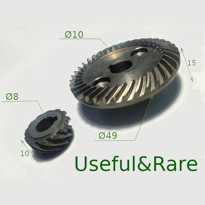 DWT WS07-115 -125 WS08-115 -125 WS10-115 -125 Ferm 125 angle grinder gears pair d49*10 h10.5*d8