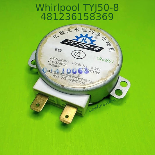 Whirlpool Microwave Oven TYJ50-8 Electric Motor 481236158369