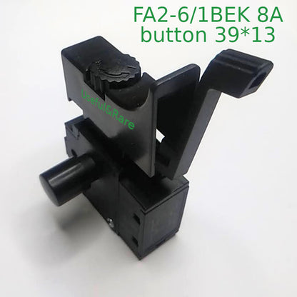 Electric Drill Manual Operation Trigger Switch FA2-6/1BEK button 39*13