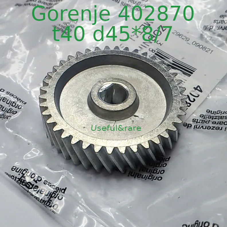 Gorenje food processor gear 402870 (t40 d45*8/7 h10)