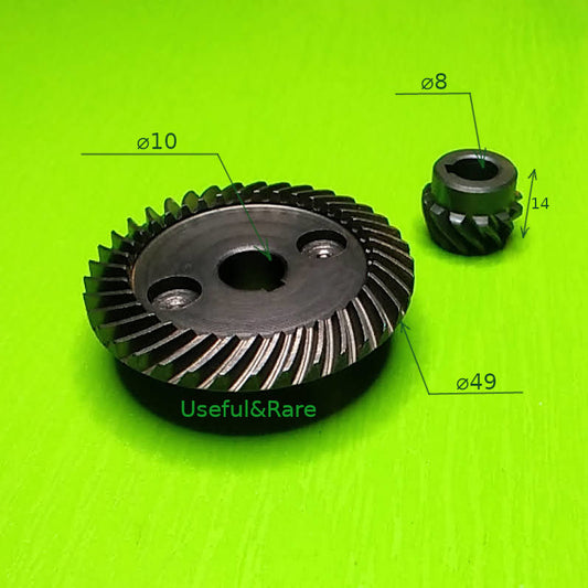 Falon Tech 125-disc angle grinder gears pair 49*10 h14 d8