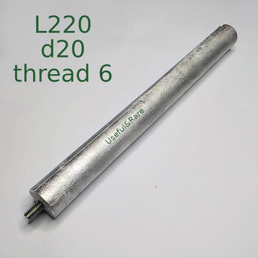 Electrolux EWH 50 water heater Magnesium anode L220 d20 thread 6