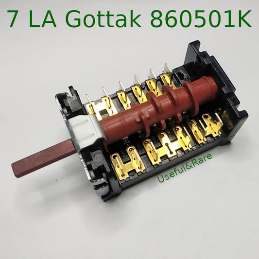 6 mode oven selector switch 7LA-Gottak 860501K