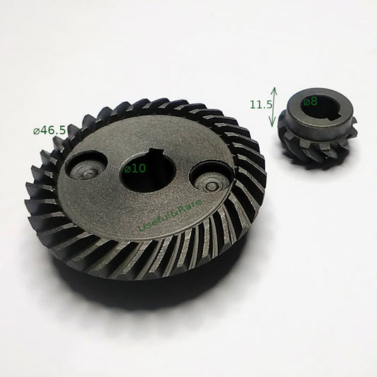 Einhell, BWS 125-disc angle grinder gears pair d47*10 h11.5*d8